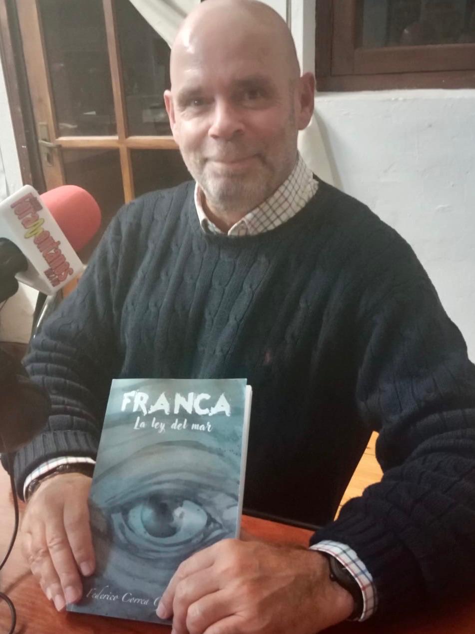 Federico Correa Gil de Biedma presenta su última novela “Franca , La ley del mar”