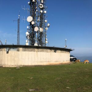 Desarrollo rural reparará la pista que da acceso a las antenas de Ibio